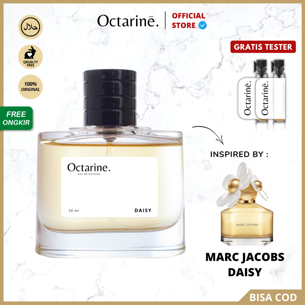 Octarine - Parfum Wanita Tahan Lama Aroma Segar Fruity Inspired By DAISY | Parfume Perfume Farfum Minyak Wangi Cewek Cowok Murah Original