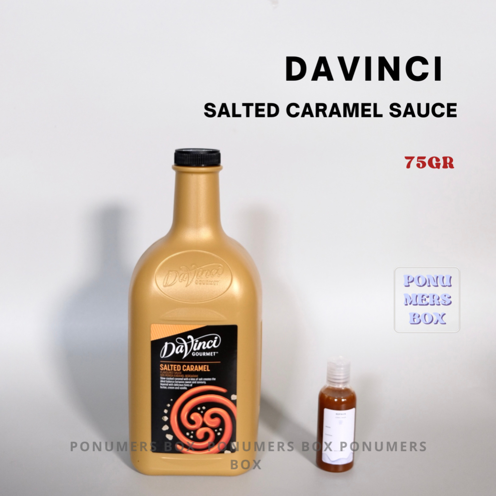 

DaVinci Salted Caramel Sauce Repack Fliptop [75] gram