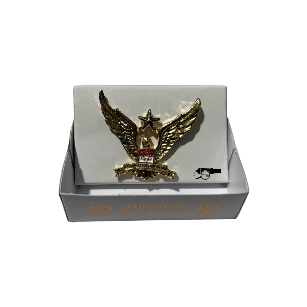 brevet wing pin lencana hub kapota yuddha