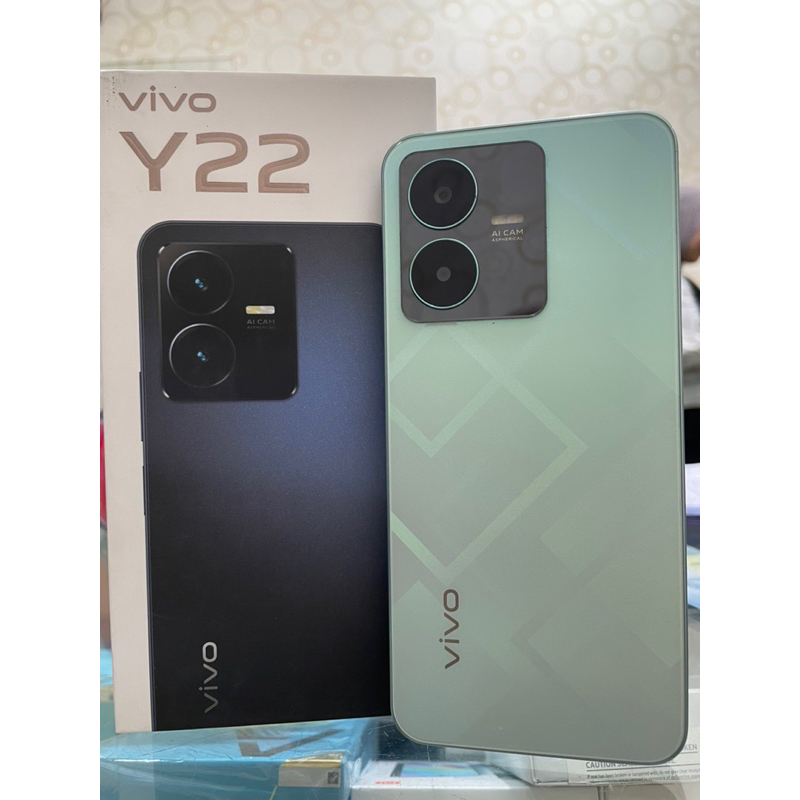 vivo y22 4/64 second fullset