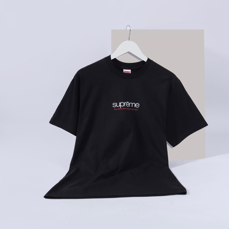 Sup. Five Boroughts Black Tee