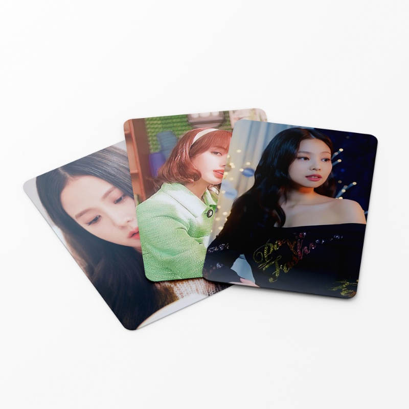 55 pcs / set BLACKPINK BPTG Photocard JENNIE ROSE LISA JISOO Album idola Korea Kartu Lomo HD