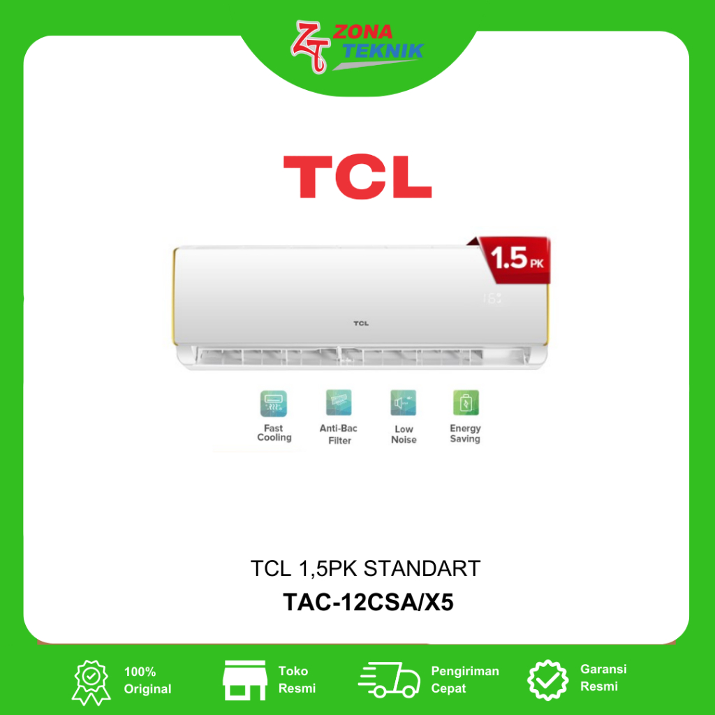 AC SPLIT TCL TAC-12CSA/X5 1,5PK STANDART