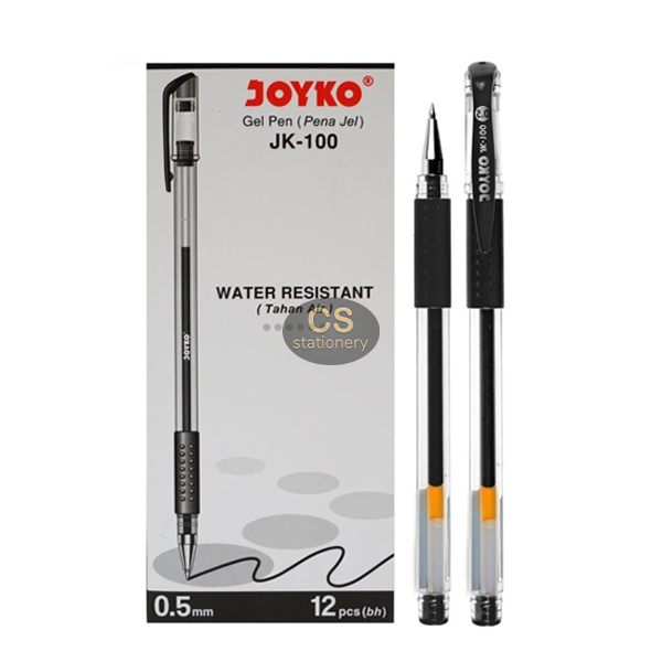

Gel pen JK 100 / Pena / Pulpen / Bolpen Joyko JK-100 / 0.5 mm Selusin