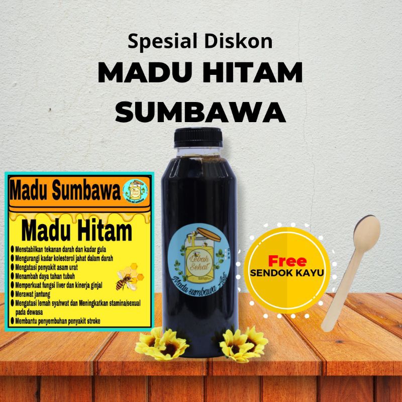 

Madu hitam Sumbawa 500ml