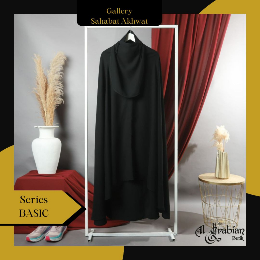 KHIMAR BASIC JUMBO by AL ARABIAN klambieakhwat | Jetblack Bonanza