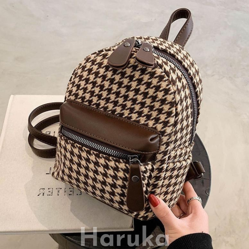 Tas Ransel Wanita import tas kain backpack handbag beg perempuan sandang bag good quality