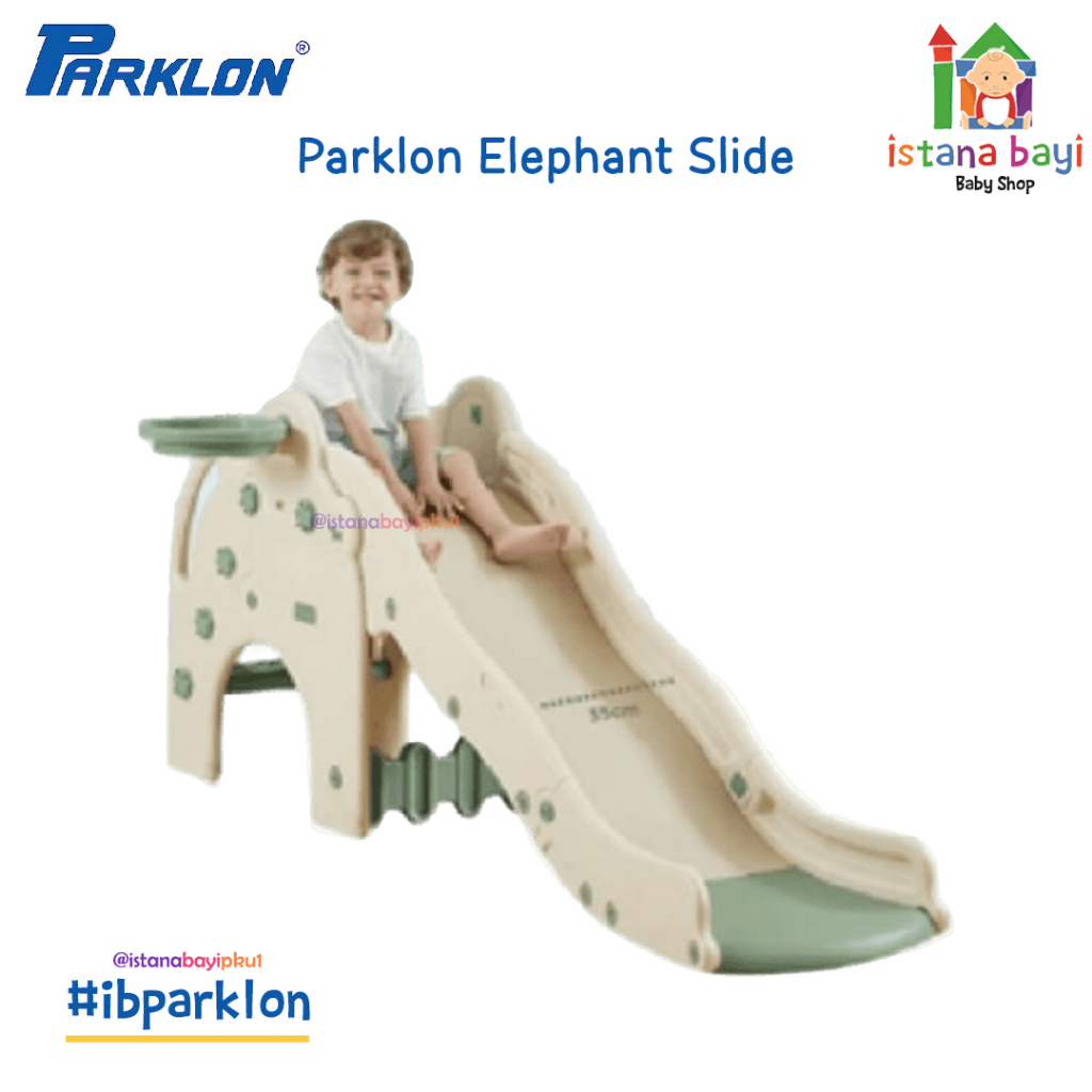 Parklon Slide Elephant /  Mainan Perosotan Bayi