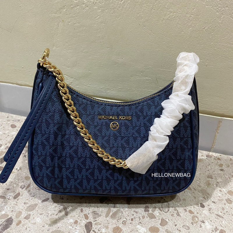 Tas MK original - Michael kors jetset charm chain pochette