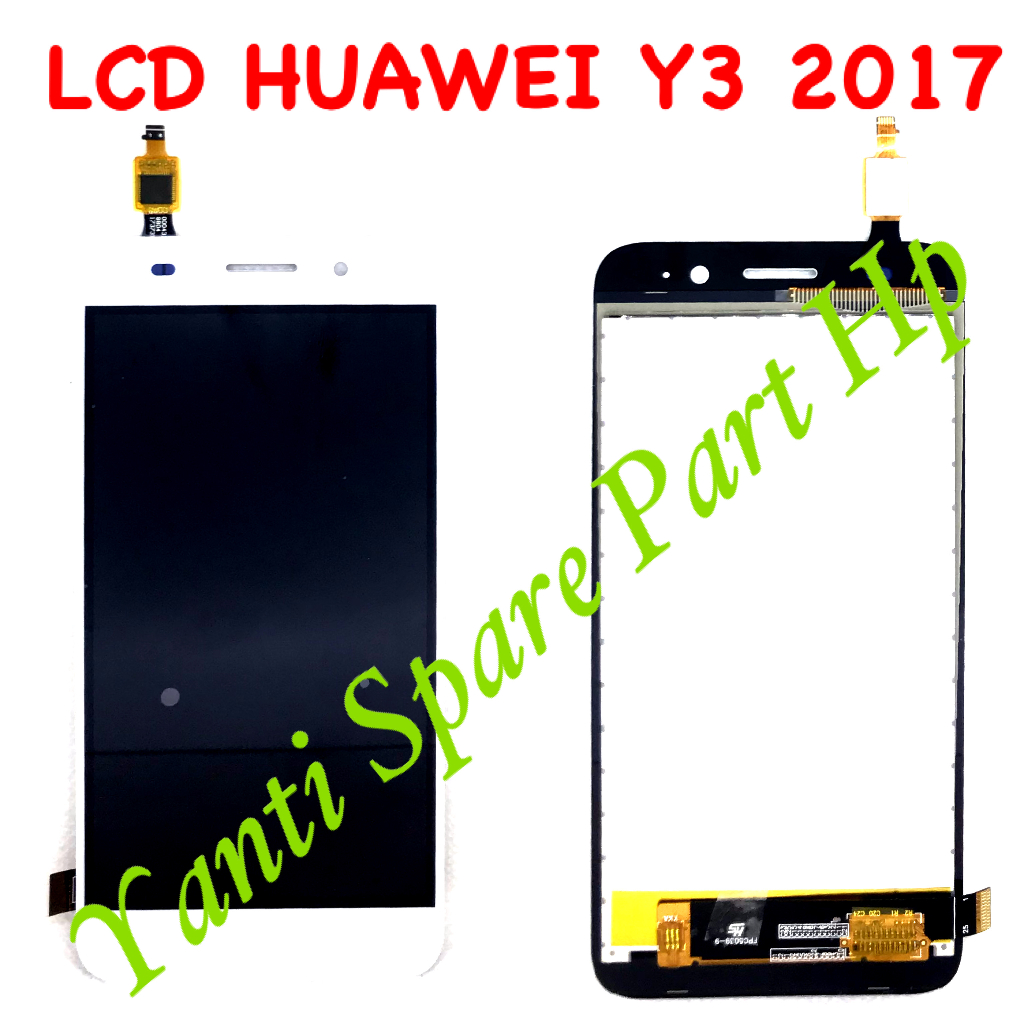 Lcd Touchscreen Huawei Y3 2017 L22 Cro Fullset Original New