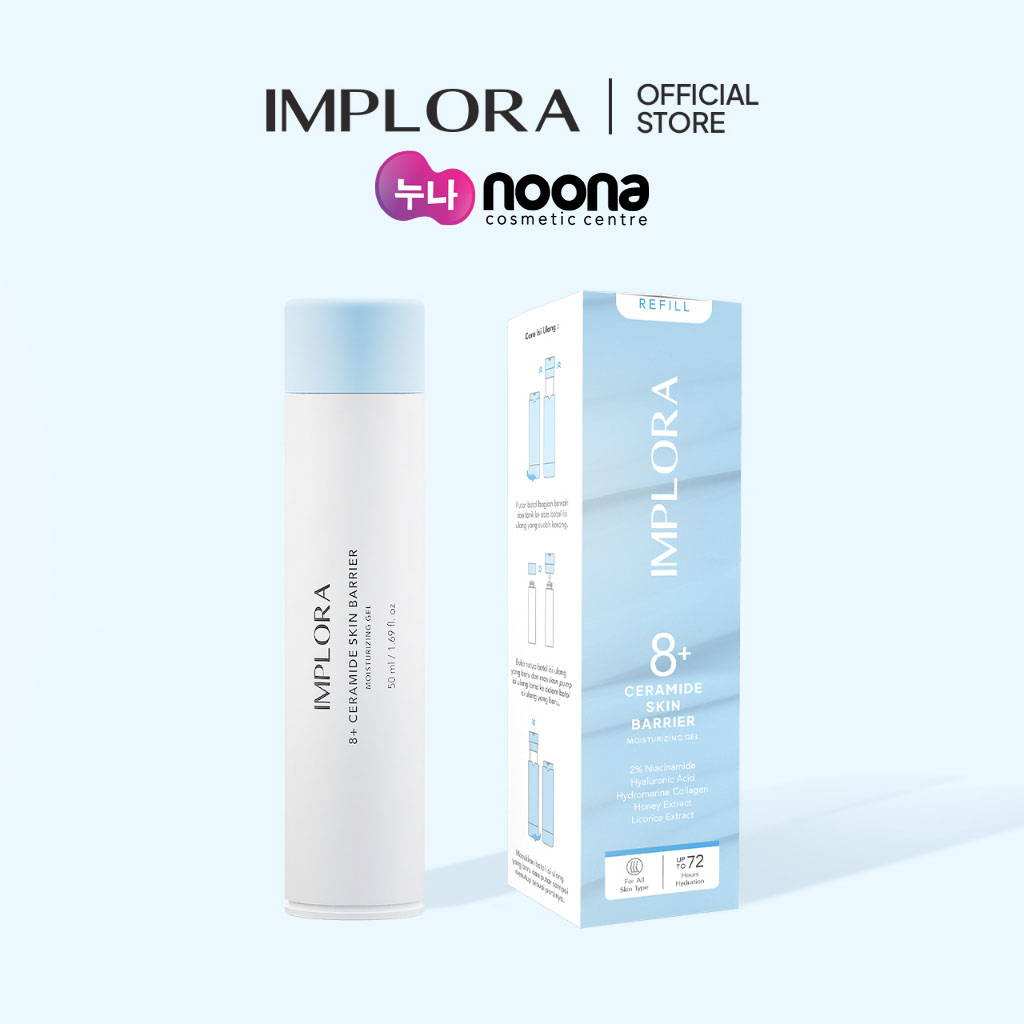 IMPLORA (REFILL) CERAMIDE SKIN BARRIER 8+ MOISTURIZER GEL 50ML