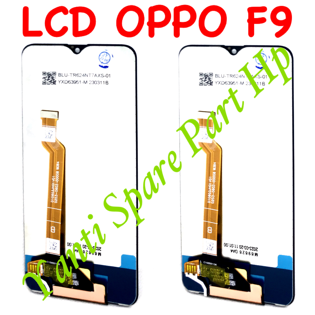 Lcd Touchscreen Oppo F9 Fullset Original Terlaris New