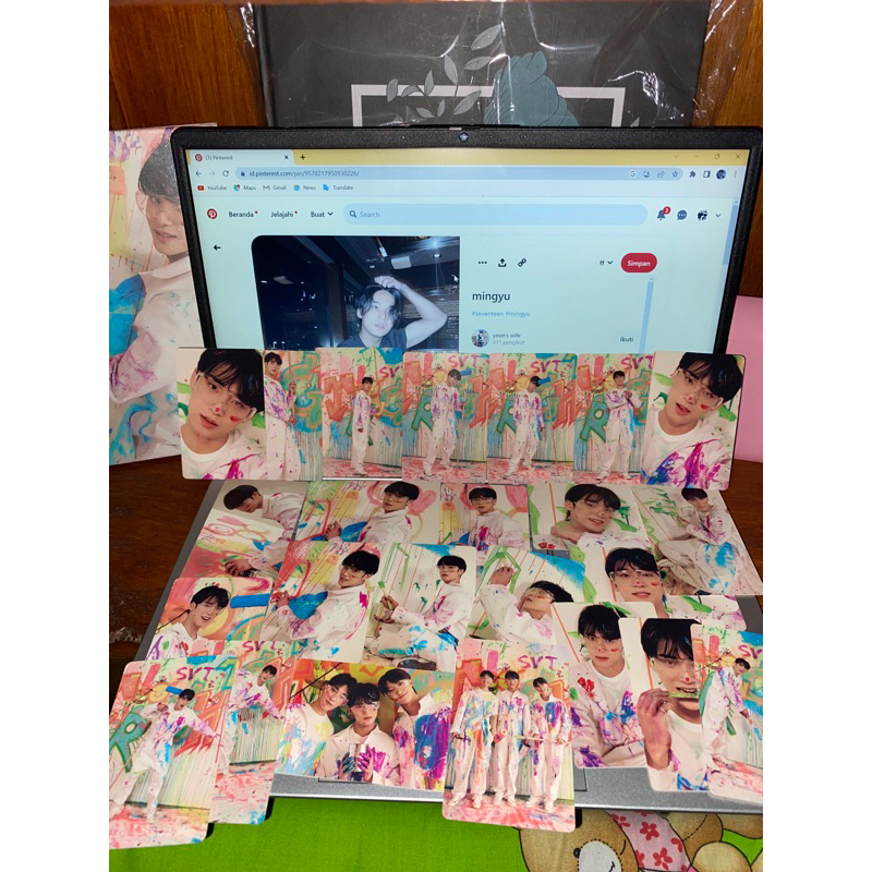 pc mingyu hoshi seungkwan jeonghan face the sun