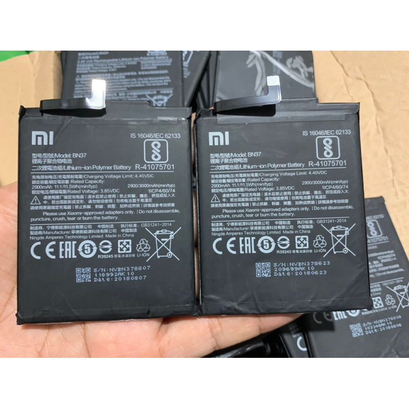 Batre Baterai Xiaomi Redmi 6A BN37 Baterai Bn37 Redmi 6A original new