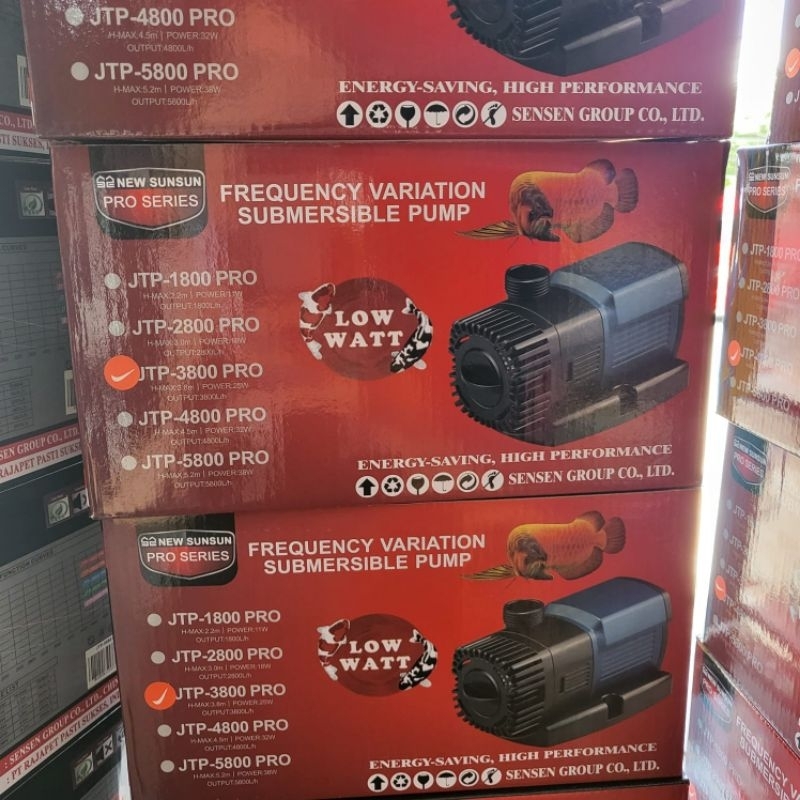 Pompa Sunsun JTP 3800 PRO Pompa Kolam Koi Karantina Aquarium