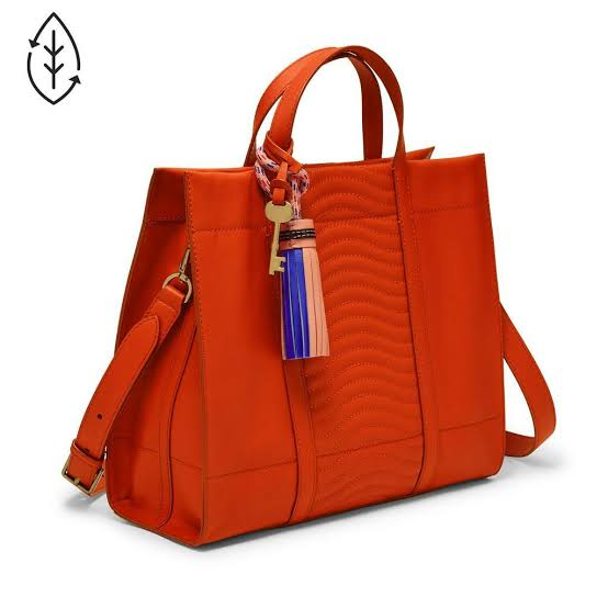 Fossil Carmen Shopper Chili Pepper