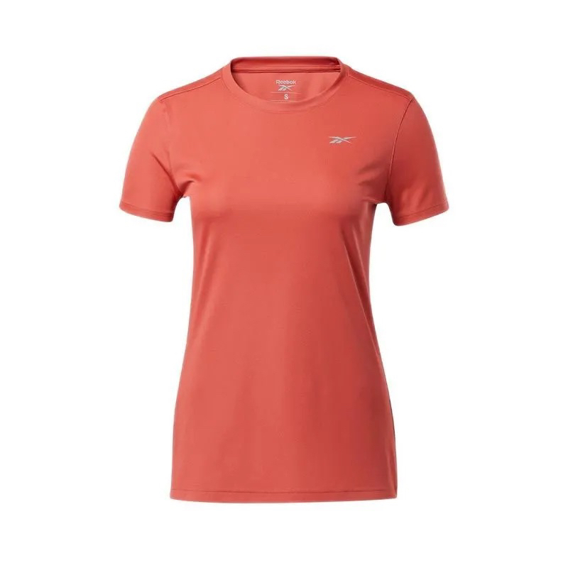 Reebok Re Basic Ss Tee Women's T-Shirt - Coral XL