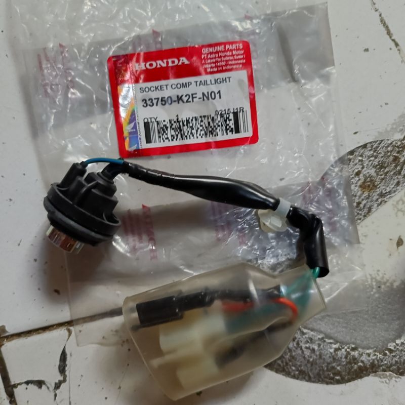 SOKET FITING LAMPU SCOOPY NEW LED 2021 ORI