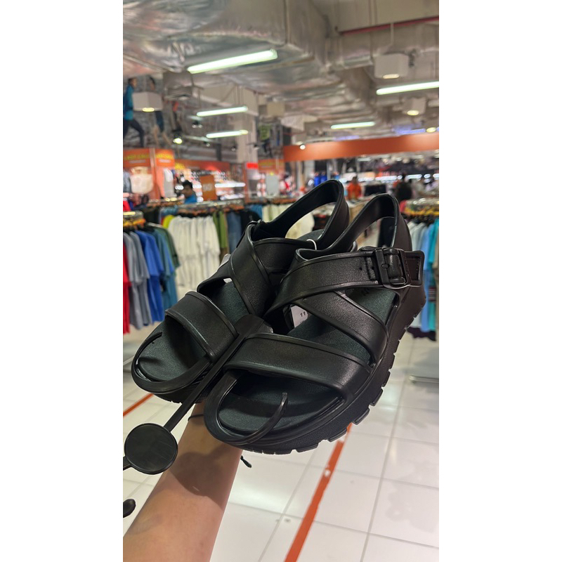 Ori Sale Sepatu sandal skechers Foamies hitam cewek
