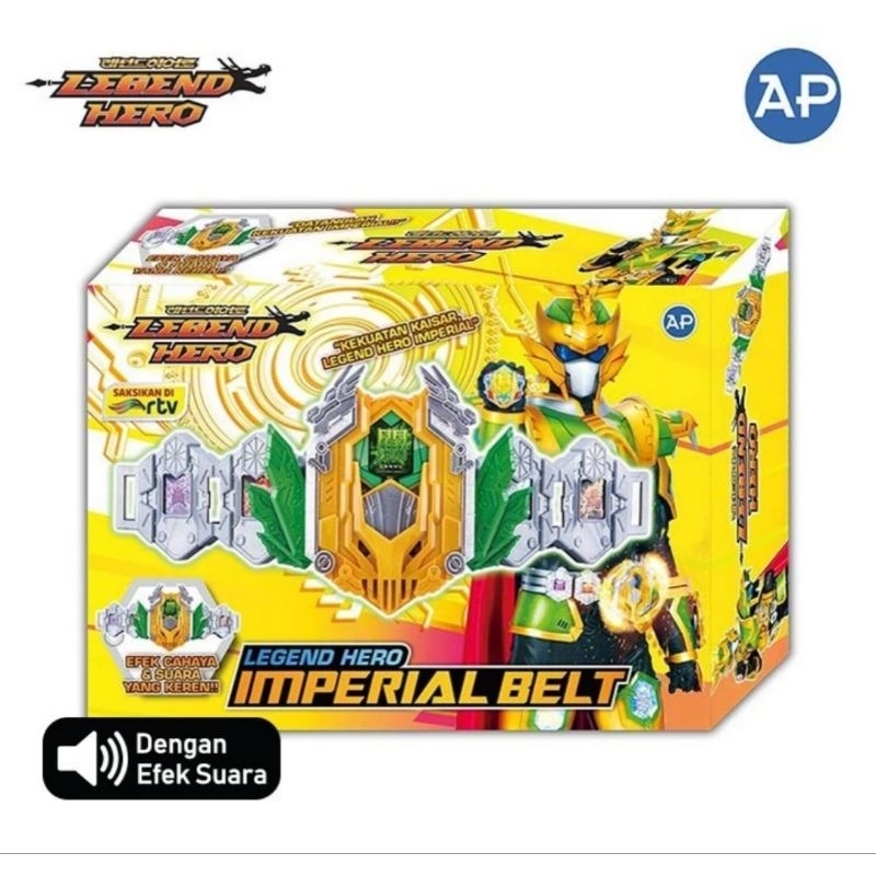 Legend Hero Imperial Belt Mainan Legend Hero Kostum sabuk imperial
