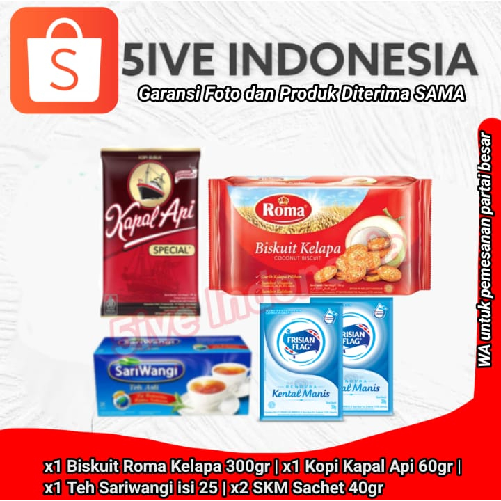 

Paket Sembako Santai Sore 2 - Parcel / Hampers Sembako