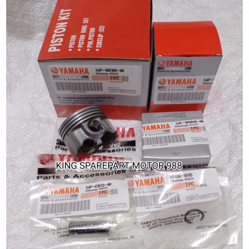 PISTON KIT SEHER MIO J STANDAR 54P