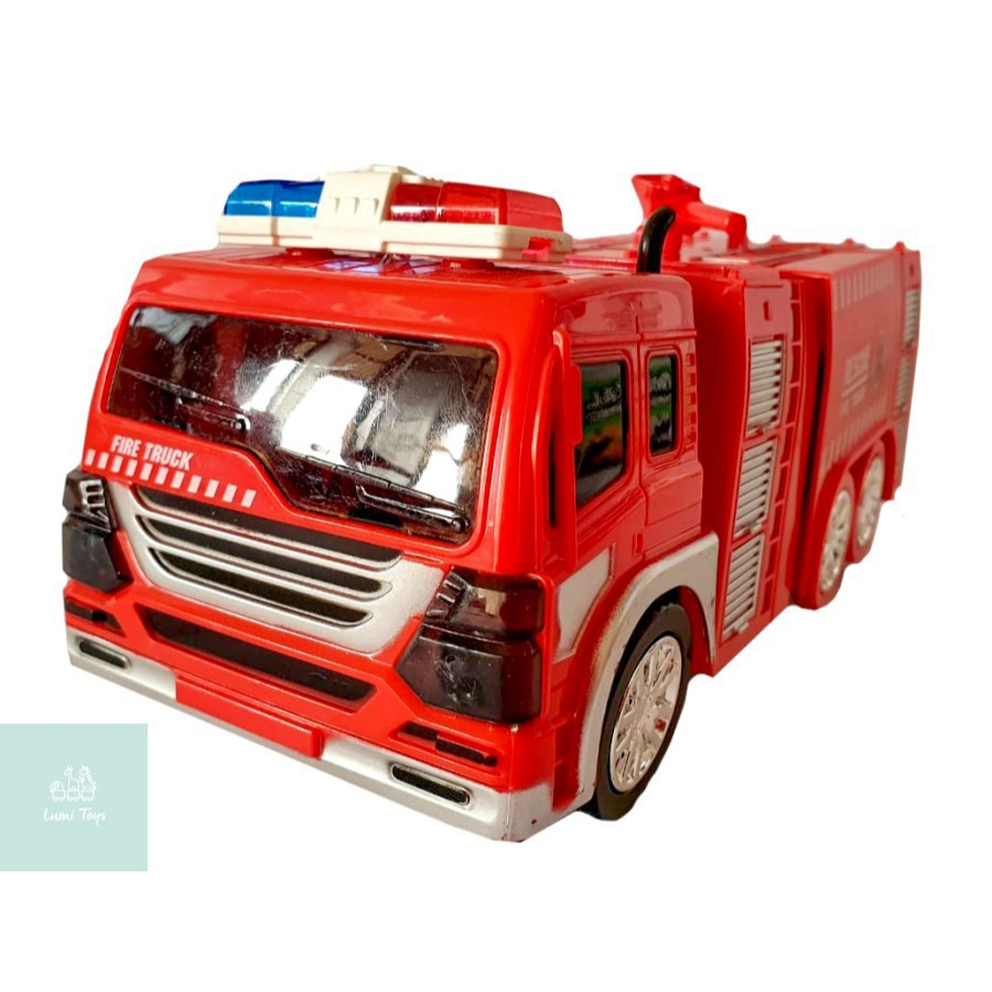 Mainan Anak Mobil Pemadam Kebakaran Robot Firemen Car Pioneer