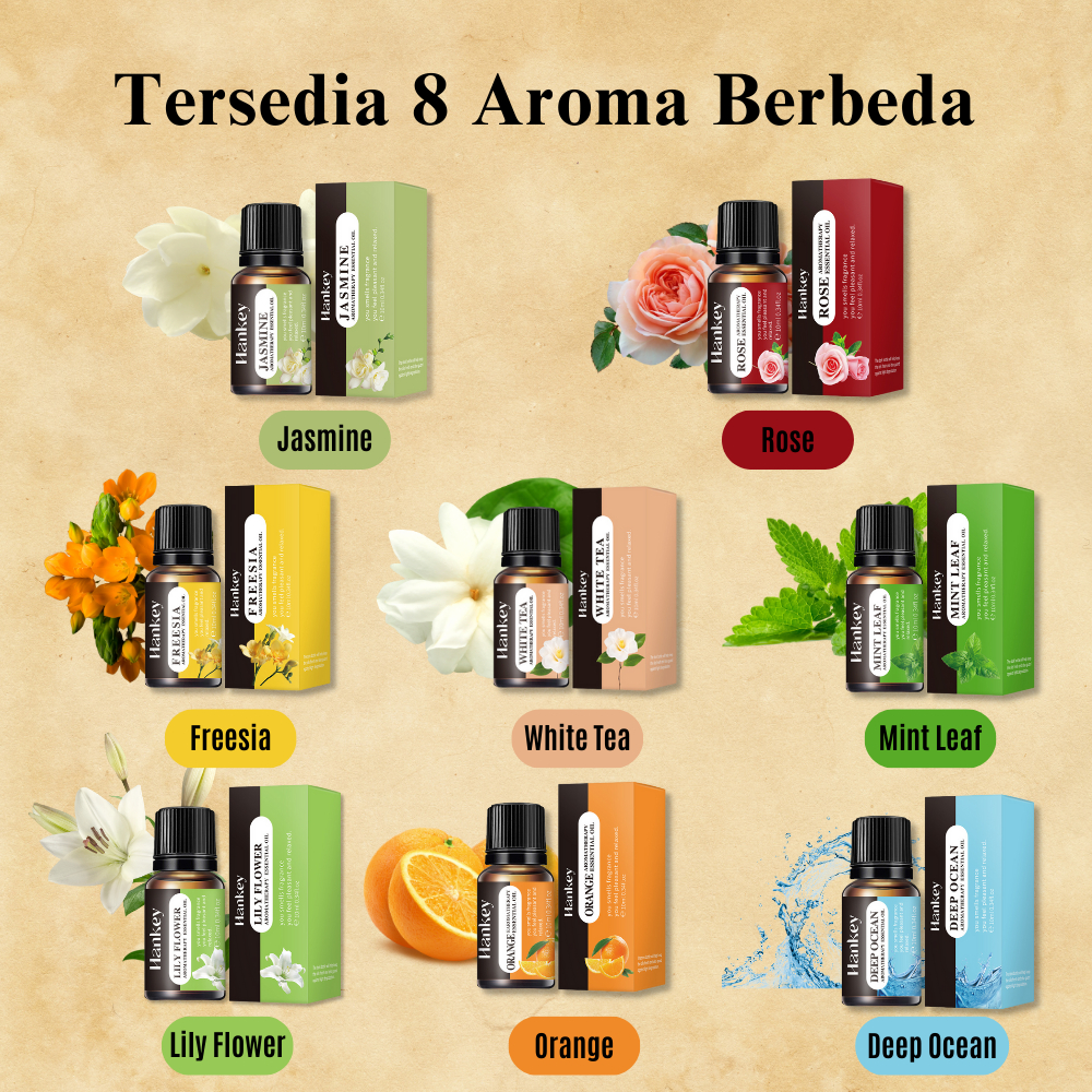 Essential Oil Aromatherapy Diffuser Cairan Pengharum Ruangan Humidifier Minyak Aromaterapi Pewangi