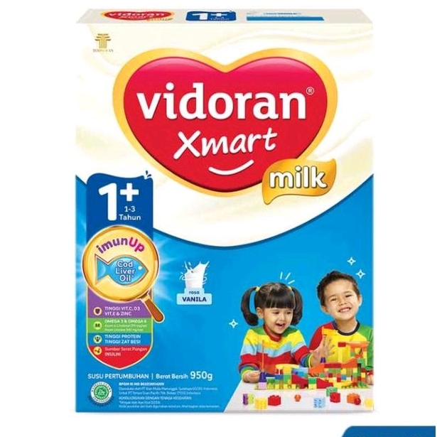 

vidoran xmart 1+ vanila madu 925 gram