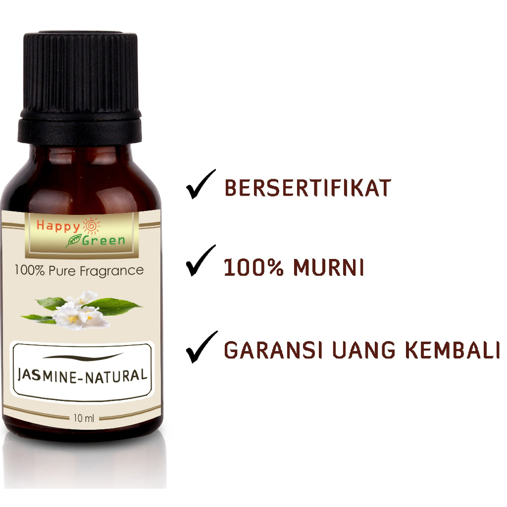 Happy Green Jasmine Premium Fragrance Oil NATURAL - Fragrance  Bunga Melati