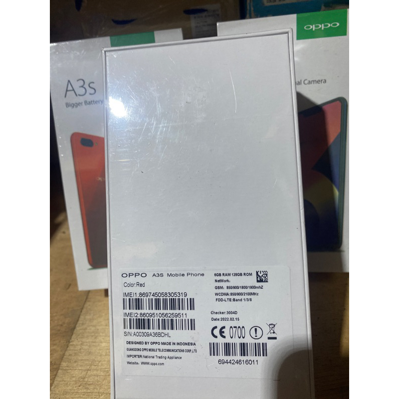 android murah oppo a3s ram 6gb rom 128gb