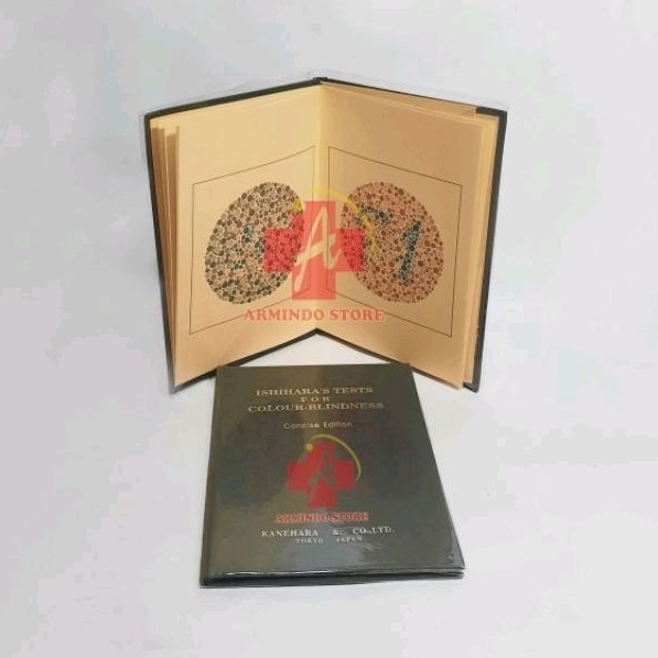 Buku Isihara Tes Buta Warna Ishihara Book