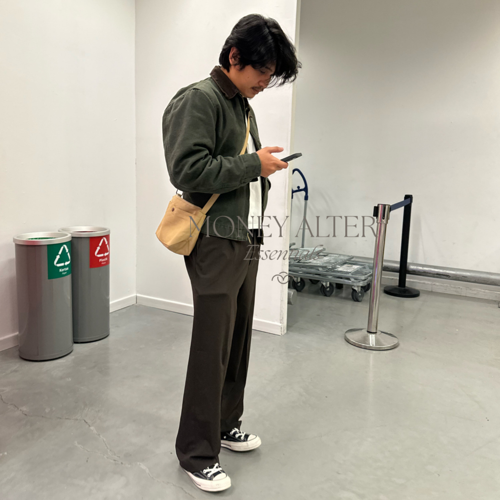 Money Alter - Nano Bag / Tas Slempang Kanvas