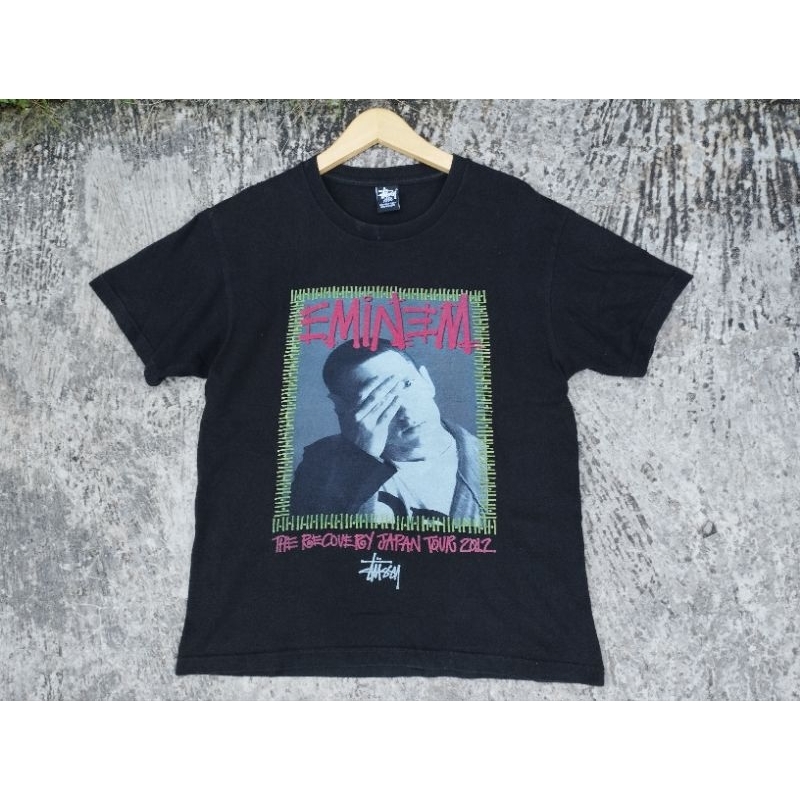 Eminem x Stussy RECOVERY JAPAN TOUR 2012 T-Shirt