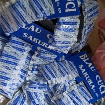 blao cuci sakura 1 renceng isi 12 bungkus