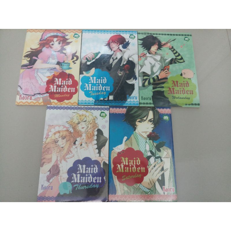 (ORI&SEGEL) KOMIK MAID MAIDEN KOMIK KOREA