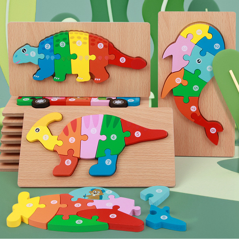 IMPOR MAINAN EDUKASI ANAK PUZZLE KAYU ANAK BAHAN KAYU ASLI BANYAK MOTIF