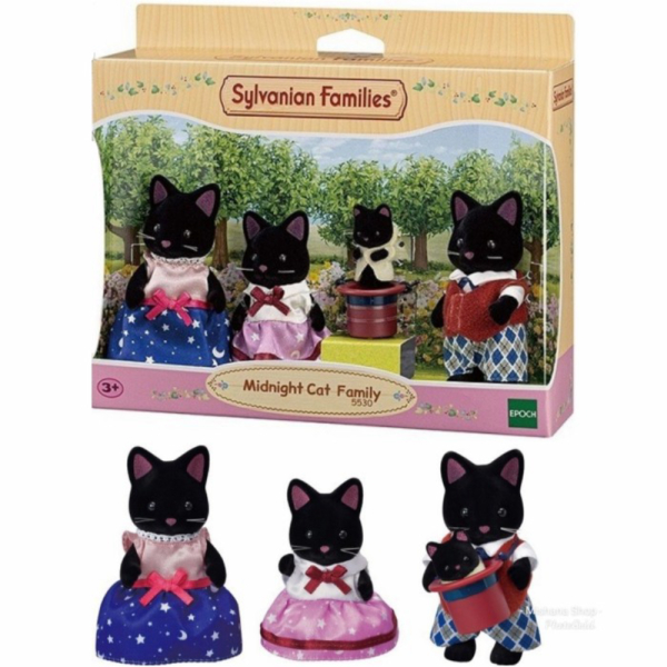 

Unik Mainan Boneka Sylvanian Families Midnight Cat Kucing Hitam Halloween Diskon