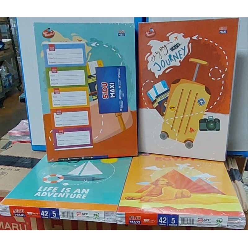 

Buku Campuss Sidu Maxi 42 lmbr (per pak)