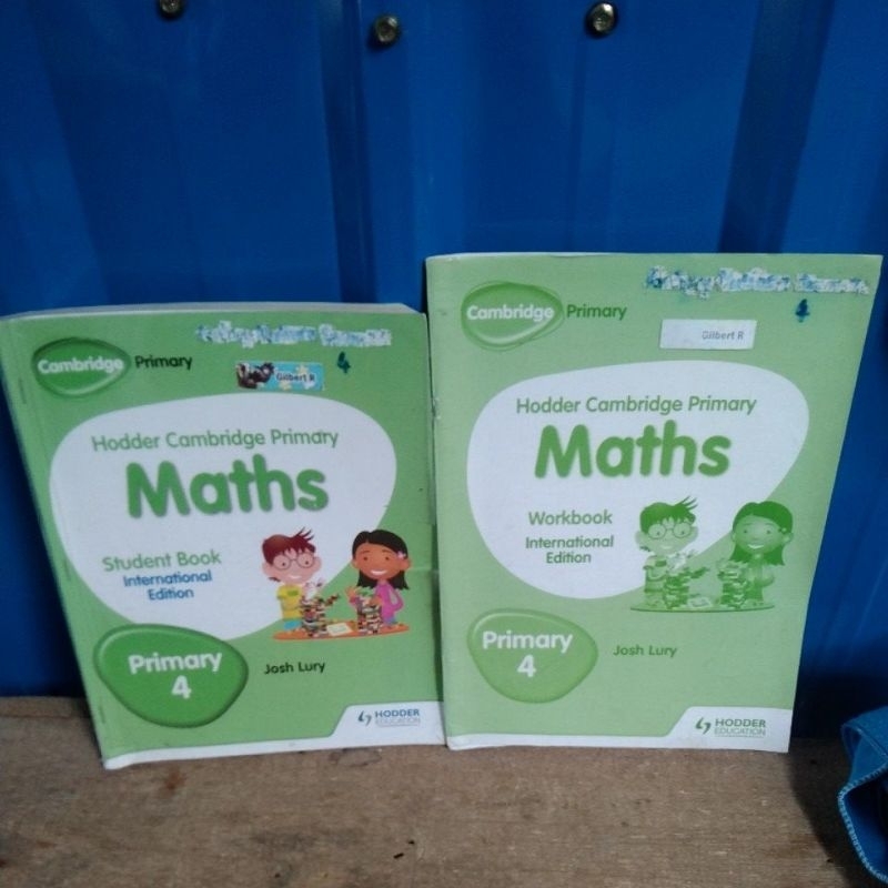 HODDER CAMBRIDGE PRIMARY MATHS 4 STUDENT DAN WORKBOOK