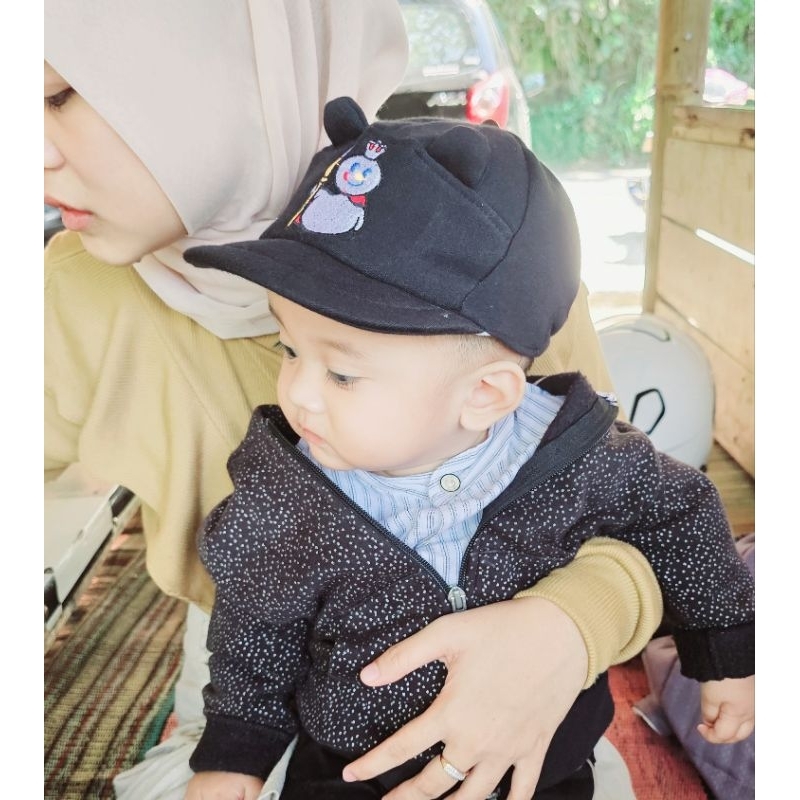 Topi Anak Bayi LucuTopi Mixue Virall 2023 Topi Bayi Basebal 0 sampe 12 bulan