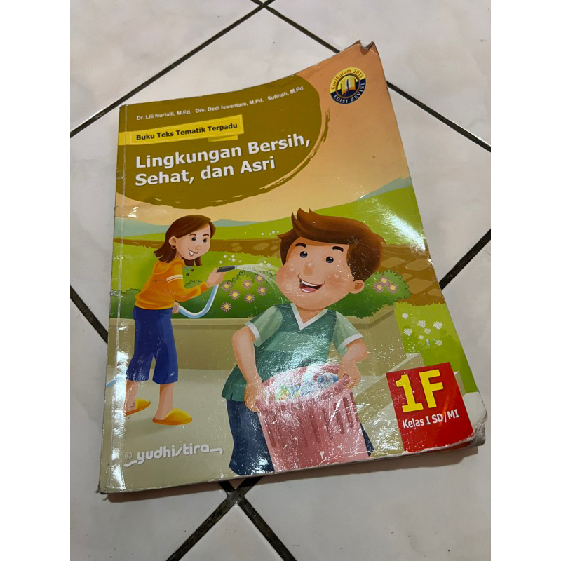 Buku Teks Tematik Terpadu 1F YUDHISTIRA
