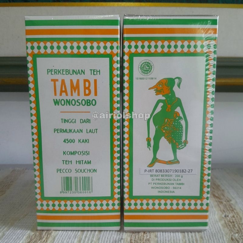 

Teh Tambi | Teh Hitam Cap Petruk (PS) 200gr