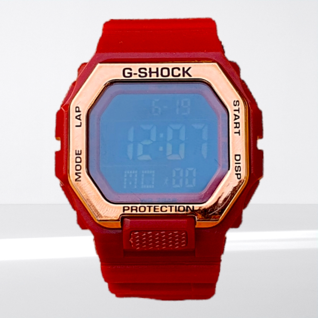 Jam tangan pria casio digital led time GBX100 5 pilihan warna