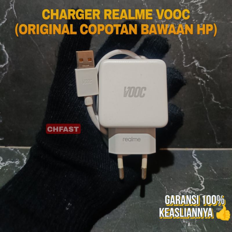 Charger Realme VOOC (Original Copotan HP) Fullset