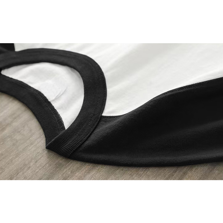 Print T-shirt Kaos Lengan Pendek Vintage Thik Printing Oversize Atasan Wanita Korean Style