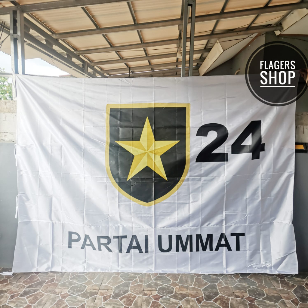 

Bendera Partai Ummat 2x3 Meter - Super Jumbo