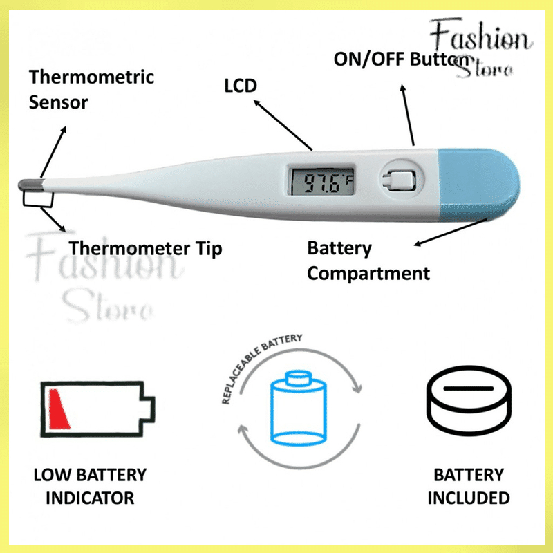 FS- Thermometer Digital Alat Pengukur Suhu Badan Tubuh Bayi Baby Anak termometer mulut ukur ketiak anus