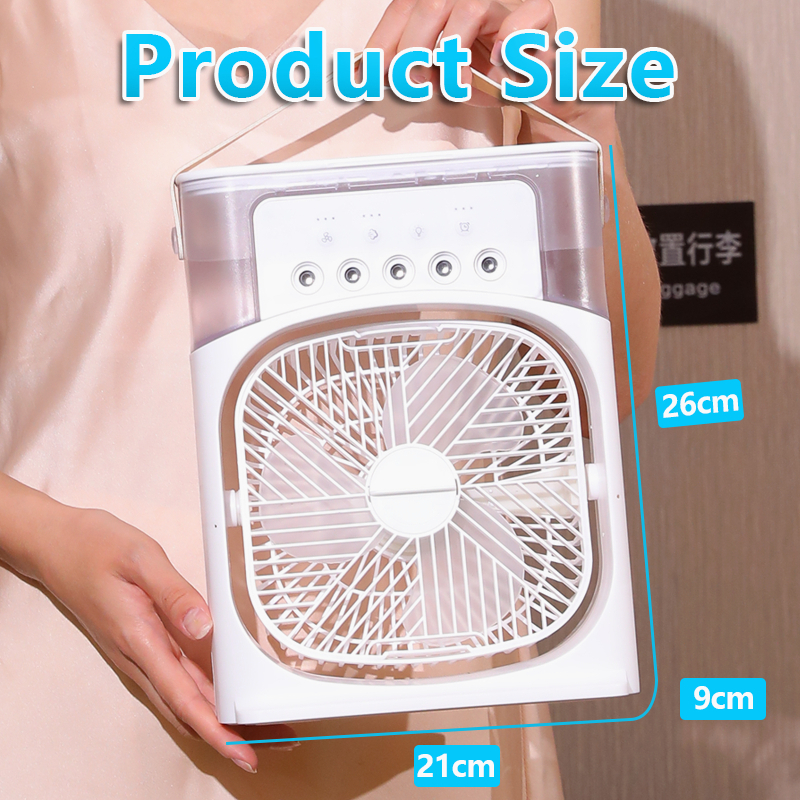 【Penjual Lokal】COD KIPAS PENDINGIN MINI AC PORTABLE AIR COOLER MOBIL DAN RUANGAN | AC Portable Air Cooler AC Mini Super Dingin