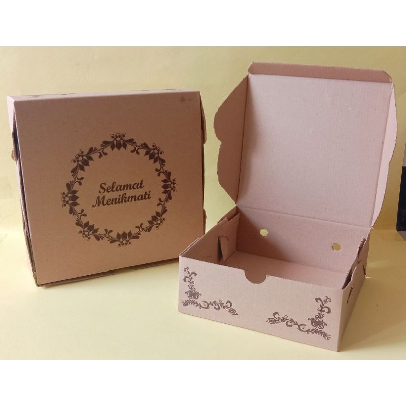 

(DS) Dus Snack Box Craft Motif Dus Kue Kotak Tempat Hajatan Syukuran Murmer
